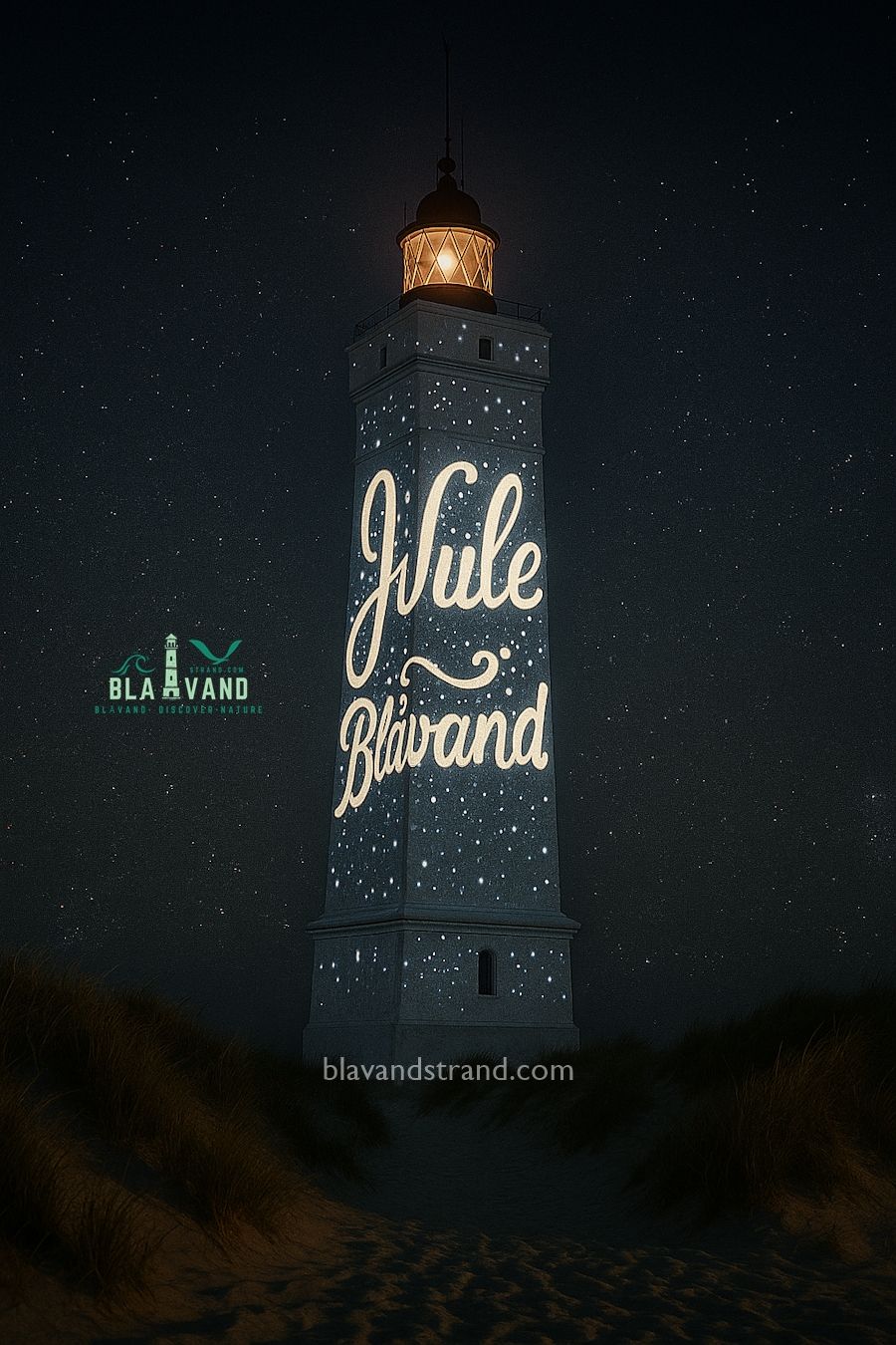 lichtershow blavand leuchtturm