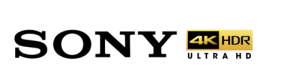 sony logo 4k hdr ultra hd