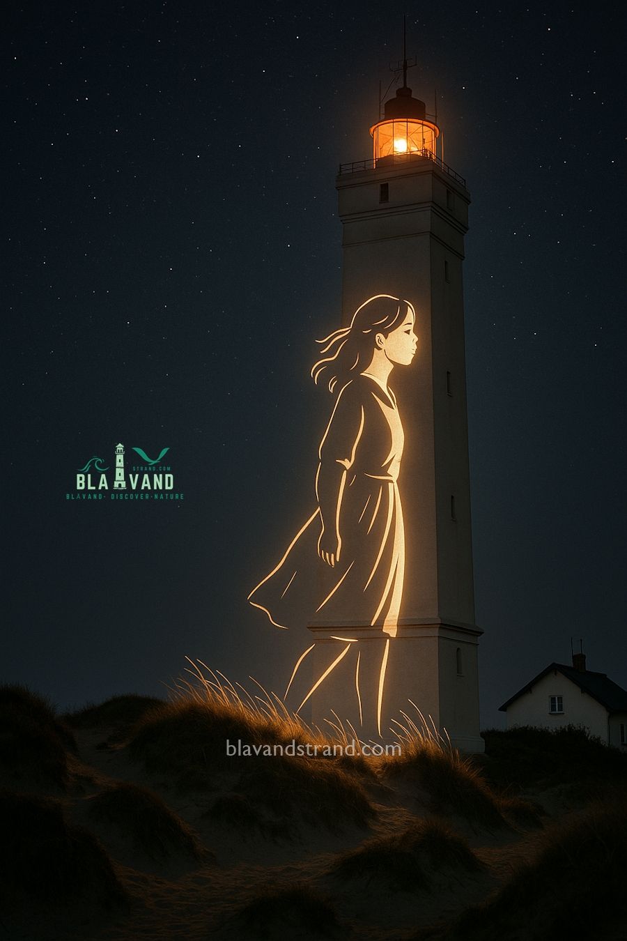 lichtershow blavand leuchtturm