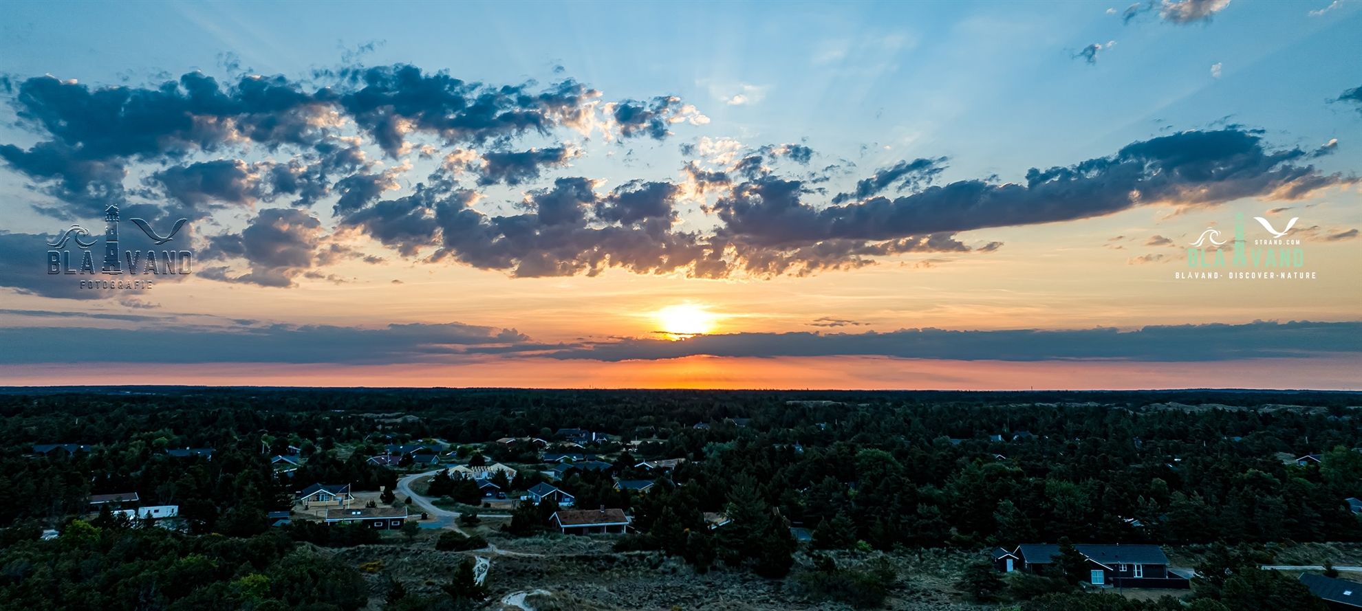sonnenaufgang blavand dänemark