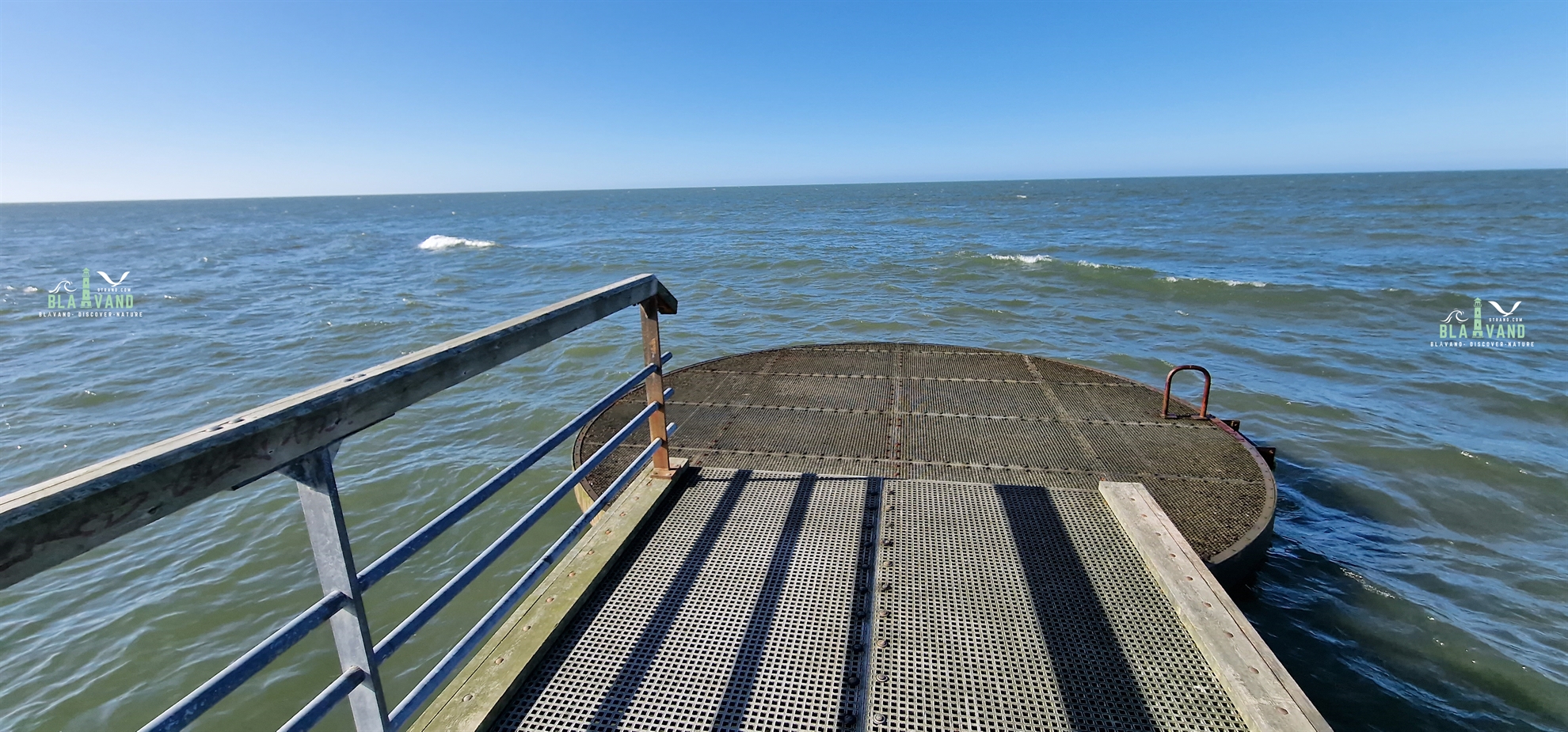 blavand seebrücke badestegg
