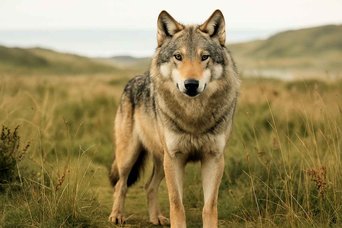 wolf in dänemark 