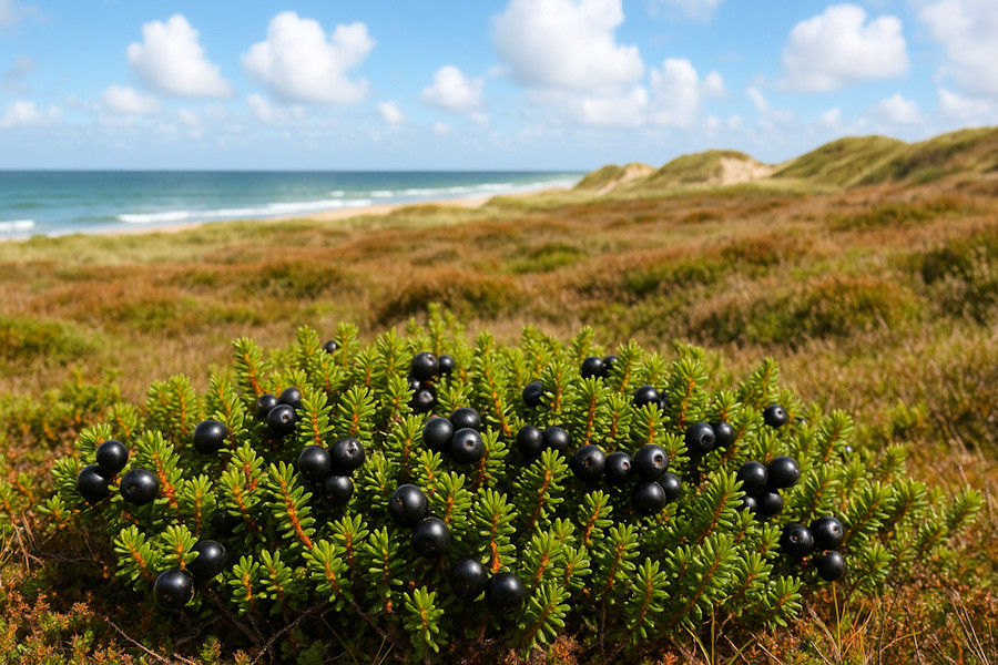 pflanzen kraehenbeeren in dänemark