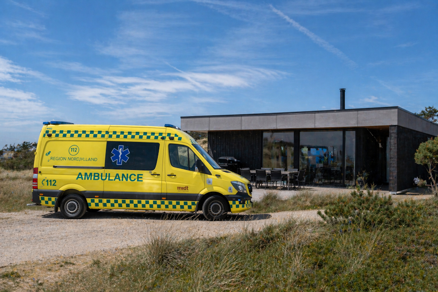 112 ambulance dänemark