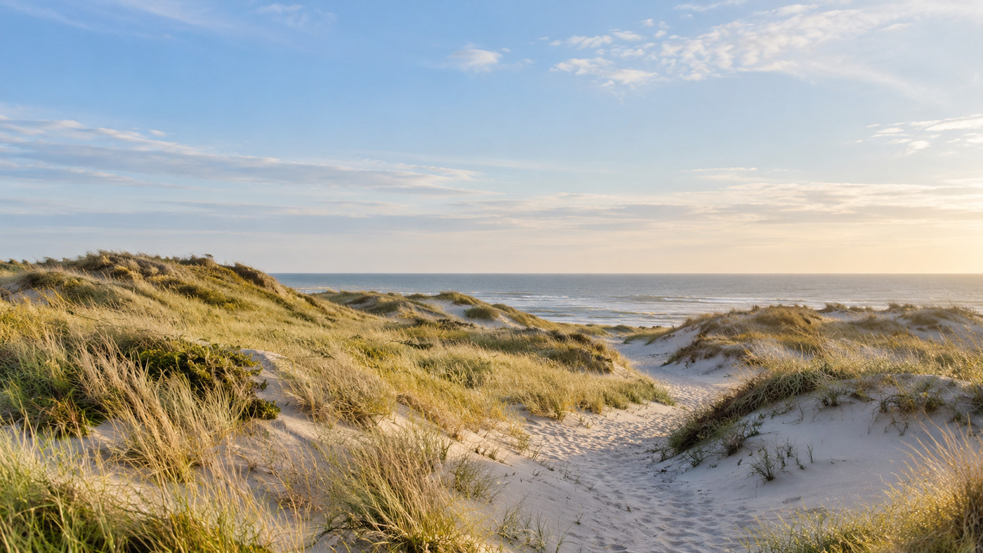 hygge dünen bild dänemark