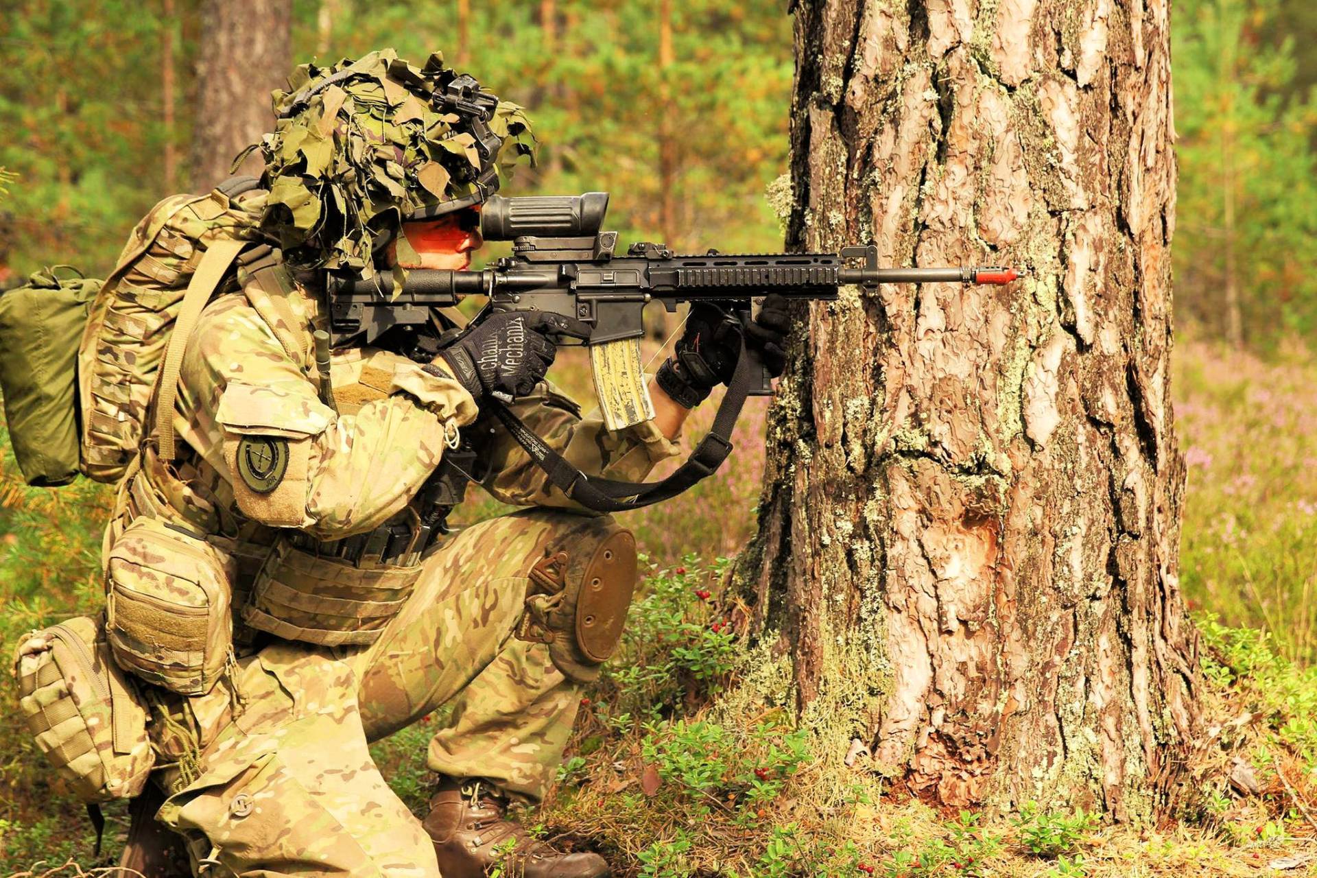 blavand soldat militär